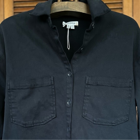 The good American oversized size 3 navy shacklett - Picture 4 of 15